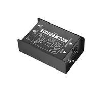 MENDUNER Single Channel Passive Di-Box Direct Injection Box | Boîtier de direct passif en métal de taille compacte, pour convertir une haute impédance.