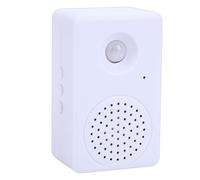 MENDUNER Sonnette de Bienvenue avec Capteur de Mouvement Enregistrable, Carillon de Porte à Capteur PIR sans Fil avec Support Magnétique pour Magasin, Bureau, Maison, Enregistrement