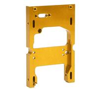 MENDUNER Support de Montage du Servo de Direction | Base de Fixation en Alliage d'aluminium pour Les Modèles RC WPL MN Series et C14 C24 C34 à l'échelle 1:16 (Gold)