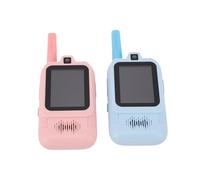 MENDUNER Talkies-Walkies Vidéo pour Enfants avec Deux Caméras, écran de 2 Pouces, Interphone sans Fil Bidirectionnel, Talkies Vidéo Rechargeables, Portée de 500 M, pour Garçons et Filles