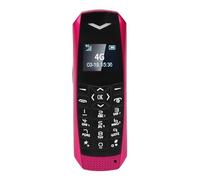 MENDUNER Téléphone débloqué 4G LTE, Mini Téléphone Portable de Petite Taille avec clé Bluetooth MP3 FM SOS, pour Enfants âgés comme Portable de Secours (Rose Rouge)