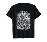 Ménélas et Hélène pour la mythologie troyenne d'une Reine T-Shirt