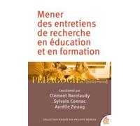 Mener des entretiens de recherche en éducation et en formation