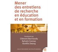 Mener des entretiens de recherche en éducation et en formation