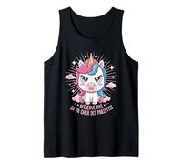 M'Énerve Pas Ça Va Chier Des Paillettes Licorne Humoristique Débardeur