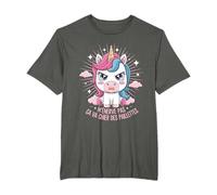 M'Énerve Pas Ça Va Chier Des Paillettes Licorne Humoristique T-Shirt Noir S Unisex Adultes T-Shirt