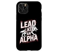 Menez comme Une Fille Loup-Garou puissante et confiante Alpha Coque pour iPhone 11 Pro