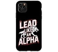 Menez comme Une Fille Loup-Garou puissante et confiante Alpha Coque pour iPhone 11 Pro Max