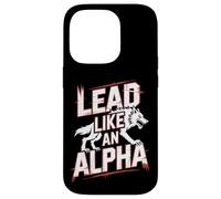 Menez comme Une Fille Loup-Garou puissante et confiante Alpha Coque pour iPhone 14 Pro