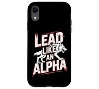 Menez comme Une Fille Loup-Garou puissante et confiante Alpha Coque pour iPhone XR