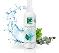 Menforsan Eau De Cologne Pour Chien Menthe/Eucalyptus Parfum Intense Et Rafraîchissant Effet Déodorant Avec Des Ingrédients Très Doux Qui N'irritent Pas La Peau 125 Ml