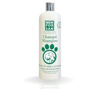 MENFORSAN Shampoing pour chien aux protéines de soie et à l'huile d'argan 1 l, revitalise le pelage de l'animal de compagnie