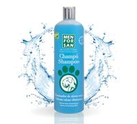 MENFORSAN Shampooing Éliminateur d'odeurs pour Chiens 1L, élimine Les Mauvaises Odeurs du Pelage, Odeur de Poudre de Talc