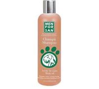 MENFORSAN Shampooing à l'huile de Vison pour Chiens 300ml, Hydrate en Profondeur les Pelages Secs