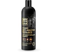 MENFORSAN Shampooing Répulsif pour Chevaux 1L, à la Citronnelle, Élimine Tous les Insectes, Répulsif Naturel