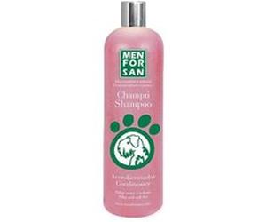 Menforsan Shampooing Traitant DÃ©mÃªlant Anti-NÅ“ud pour Chien 1000 ml G