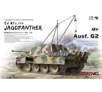 MENG-1/35 SD.Kfz 173, G2 Jagdpanther Maquette en Plastique, MNGTS-047, Blanc