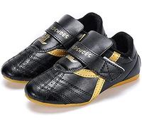 MENG Chaussures Taekwondo Sports Chaussures Arts Martiaux Antidérapant Léger Respirantes Comfortable pour Adultes - Noir et Blanc (Color : White, Size : 39)