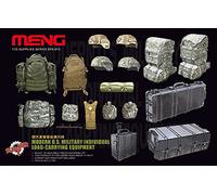 MENG Echelle 1 : 35 cm Moderne Militaire US Charge individuels de Transport « équipement Kit modèle (Multicolore)