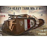MENG Kit Maquette 1 : 35 Tank de l'armée Britannique MK V Male Multicolore