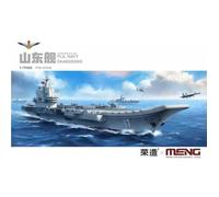 MENG - Maquette Porte-avions Pla Navy Shandong Meng Ps-006 1/700ème Maquette Char Promo - Ref : 12420