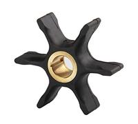 Meng Meng Pompe à Eau La Turbine ajustée for Johnson Evinrude 382547 765431 777824 55/60/65/70/75 HP Moteur Hors-Bord à 6 Lames pièces de Bateau et Accessoires (Color : Black)