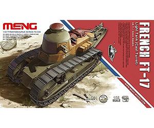 MENG "Model 1:35 French FT-17 Light Tank Tourelle Cast Kit (Multicolore)