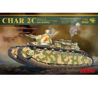 Meng "Model 1:35 French Super Heavy Tank Char 2C Kit (Multicolore)