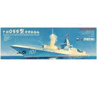 Meng-Model PS-009s - 1/700 Chin Type055 Guided-Missile Destr.pre-colored Édition