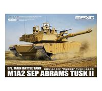 Meng-Model 72-003 - 1:72 U.S.Principal Combat Tank M1A2 Sep Abrams Tusk II -