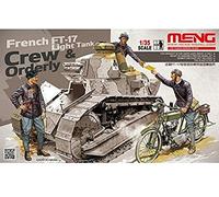Meng Model 135 - Ft-17 Frenchtank Crew And Orderly