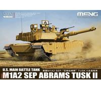 Meng-Model 72-003 - 1:72 U.S. Main Battle Tank M1A2 SEP ABRAMS TUSK II - Neuf