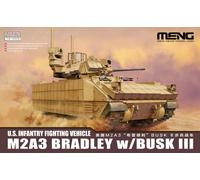 Meng-Model 72-005 - 1:72 U.S.Infanterie Fighting Véhicule M2A3 Bradley W/ Busk