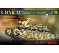 Meng Model Kit Maquette 1/35 Char 2C French Super Heavy TS-009