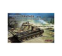 Meng Model MNGTS-052 1:35-SD Kfz. Panther Ausf G w/A.D. Armour Scale Model kit, Non Peint