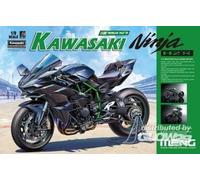 Meng-Model MT-001S - 1:9 Kawasaki Ninja H2R (Édition Précolorée) - Neuf