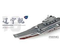 Meng-Model PS-010S - Porte-Avions Liaoning 1/700 (Édition Précolorée) - Neuf