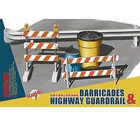 Barricades & Highway Guardrail - 1:35e - Meng-model G