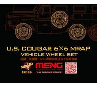 Meng-Model SPS-024 - 1:3 5 U.S.Cougar 6x6 Cougar Mrap Véhicule Roue Jeu - Neuf