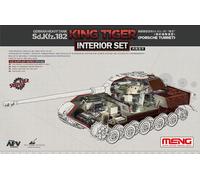 Meng-Model SPS-062 - 1:3 5 Allemand Sd.Kfz.182 King Tigre (Porsche Turret) -