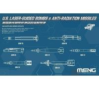 Meng-Model SPS-072 - 1:48 U.S.Laser-Guided Bombes & Anti-radiation Missiles