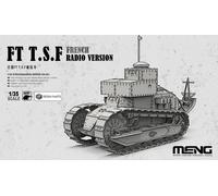 Meng-Model SS-021 - 1/35 de France Pieds T.S.F Radio Version (Avec Resin Parts
