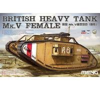 Meng-Model TS-029 - 1:35 Char Lourd Britannique Mk.V Femelle - Neuf