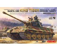 Meng-Model TS-031 Panzer Sd.Kfz.182 King Tiger Henschel Tourelle 1:35 Kit