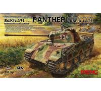 Meng-Model TS-035 - 1:35 Sd.Kfz. 171 Panther, Version Tardive - Neuf