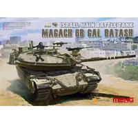Israel Main Battle Tank Magach 6b Gal Batash- 1:35e --model