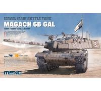Meng-Model TS-044 - Maquette 1:35 Tank Israélien Magach 6B GAL - Neuf