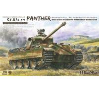 Meng-Model TS-054 - 1:3 5 Allemand Medium Tank Sd.Kfz.171Panther M2 Guides W/