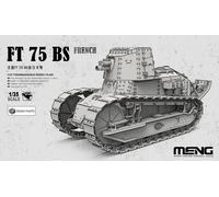 Meng-Model TS-059 - 1:35 Français FT 75 BS (Incl. Pièces En Résine) - Neuf