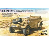 Meng-Model VS-015 - 1:3 5 Allemand Pkw.K1 Wagon Benne Type 82 (Nord Afrique) -